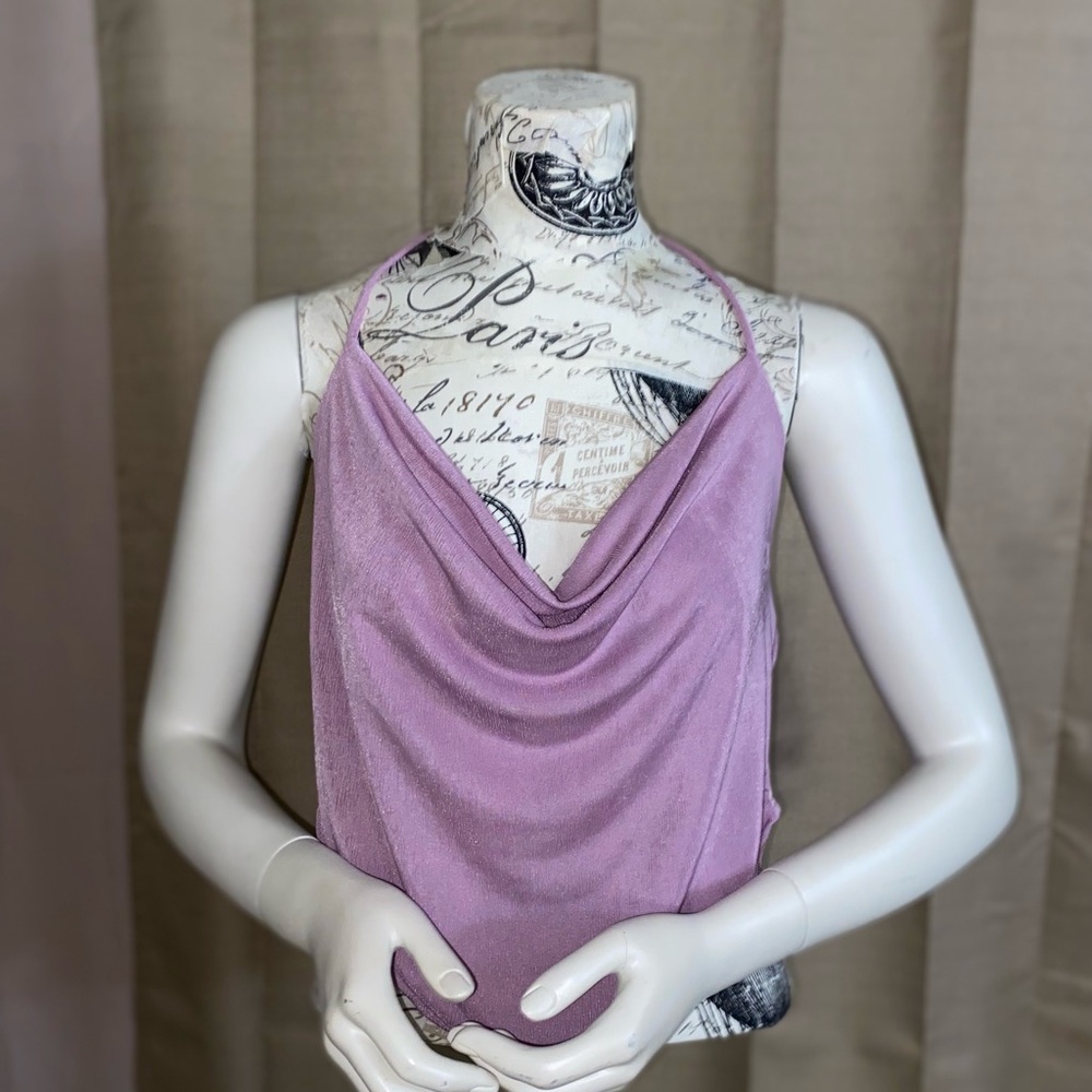 Lavender Halter Top